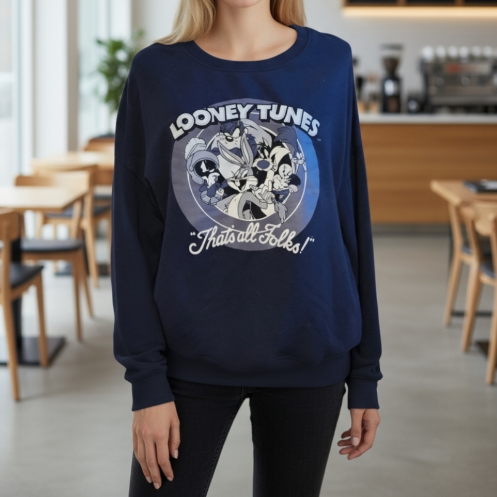 Looney Tunes Graphic Character Sweatshirt